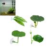 Lotus Leaf Fish Resting Spawning Bed Leaf-shaped Egg-laying Evasion For Aquarium Decoration With Natural Look Landscaping
