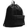 Vans Logo Casual Versatile Nylon Backpack Unisex backpack Black VN00082GBLK