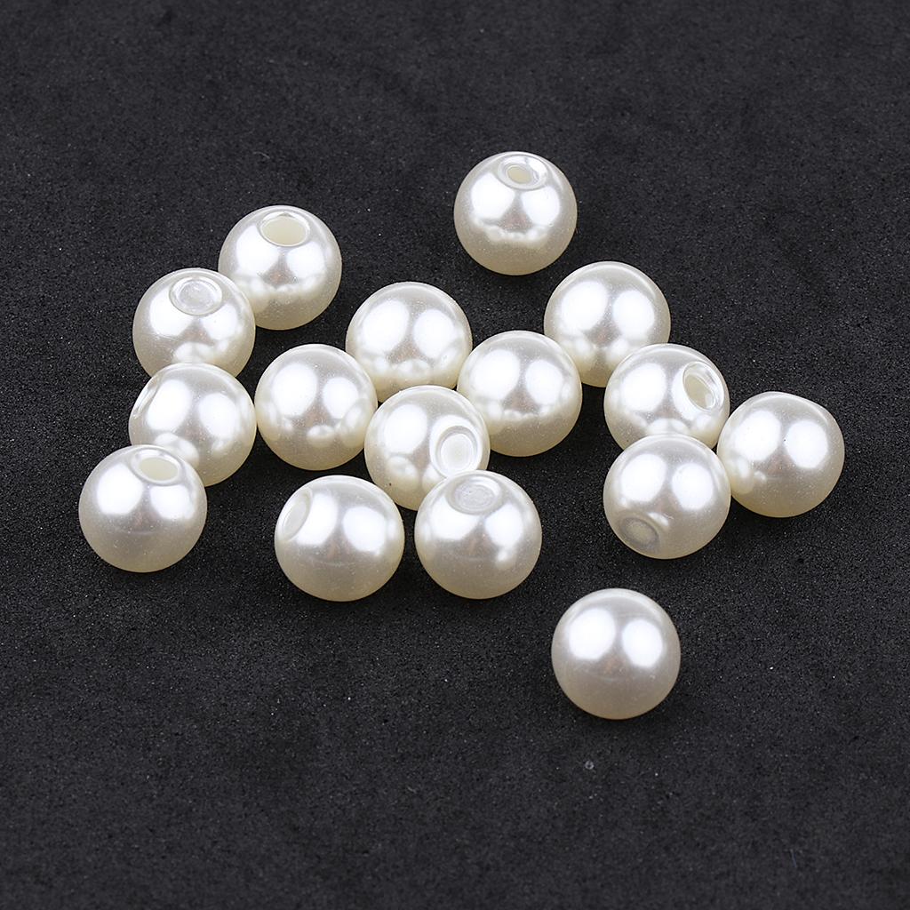 Faux Pearl Studs Decorative Rivet Buttons Plastic Beads Garment Accessories for DIY Crafts Clothes