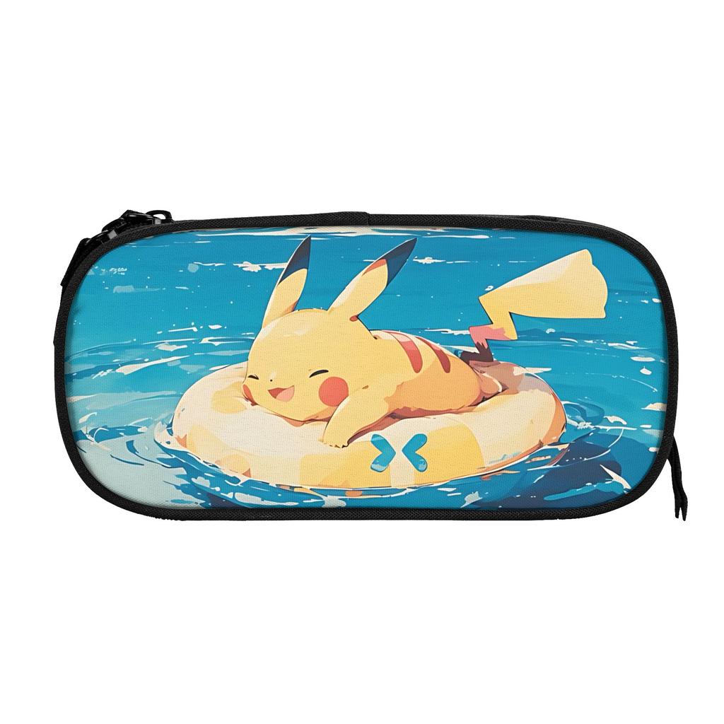 Custom Pokemon Gengar Pumpkin Halloween Large Capacity Bags for Child School Pencil Bag for Boys Gilrs Kids