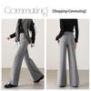 Women's Slim Fit Wide-Leg Flared Casual Pants
