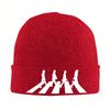 Minimalistic Abbey Road B-Beatles Merch Winter Warm Knit Beanie For Men Women Knitted Caps  Bonnet Knit Hat