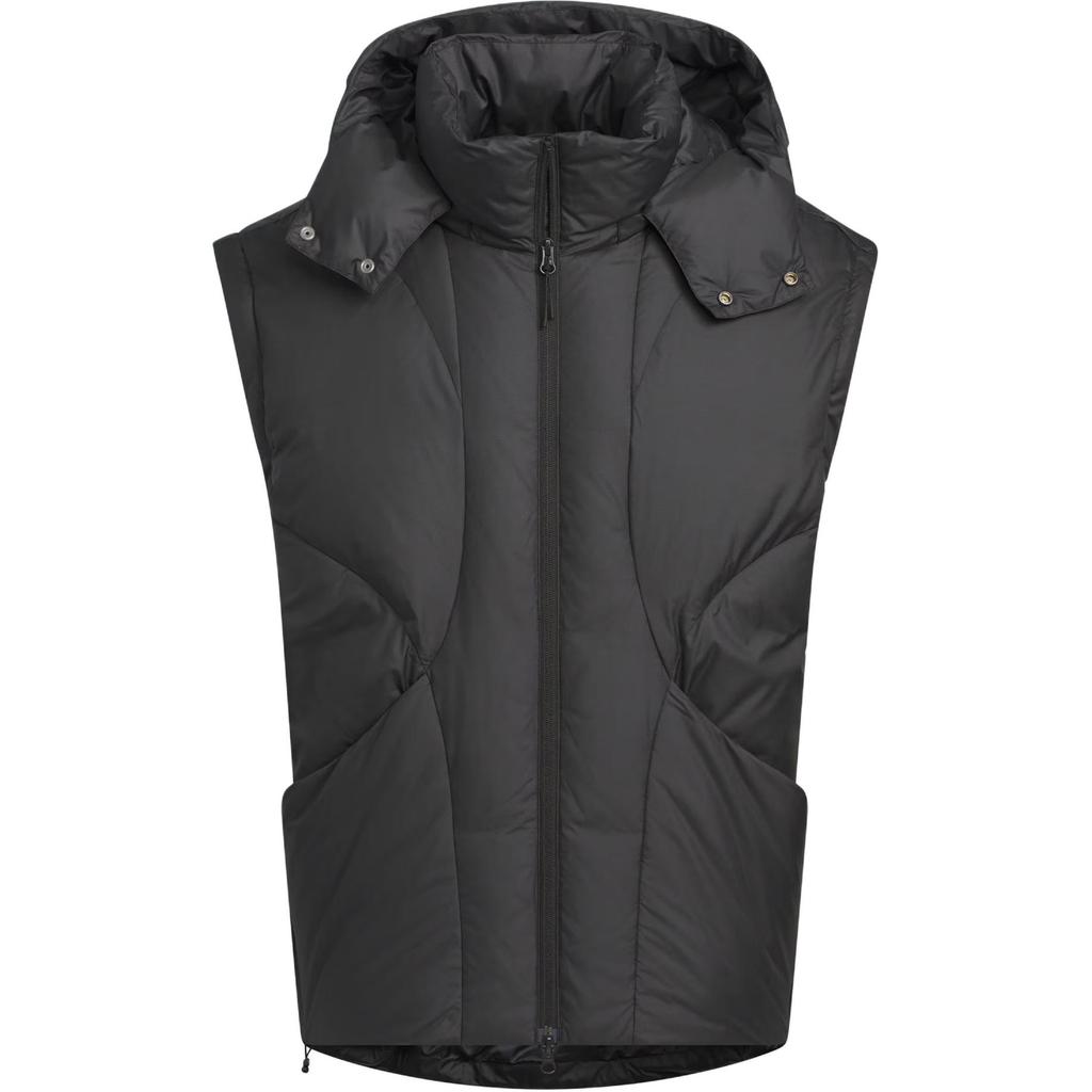 Adidas FOS FW25 Future Style Down Jacket Water Resistant Warm Hooded Loose 600 Fill Duck Down Long Sleeve Men Jacket KC2587
