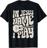In Jesu Namen Akustikgitarre spielen Gitarrist Christliche Musik T-Shirt Unisex T-Shirt