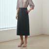 Sancai 2026 Summer High-Waist Straight Long Skirt