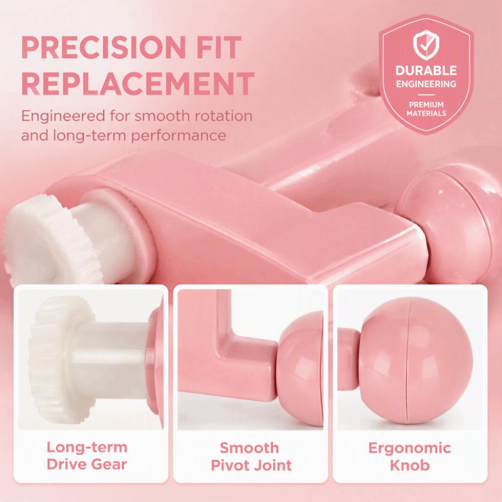 Light Weight Knitting Replacement Handle Plastic Knitting Crank Adapter  For Repair Project