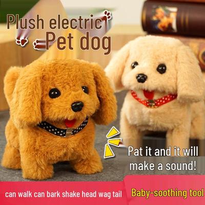 Interactive Walking and Barking Plush Pet Toy for Kids - Rabbit Dog Doll