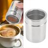 Rustproof Powder Sugar Shaker Food Grade Salt Dispenser Seasoning Shaker Dredge For Coffee Bar