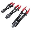 3 Pcs Ratcheting Hose Pinch Pliers Set 8 10 12 Inch Locking Hose Pinch Off Pliers for Heatsink Coolant Car Fuel Lines