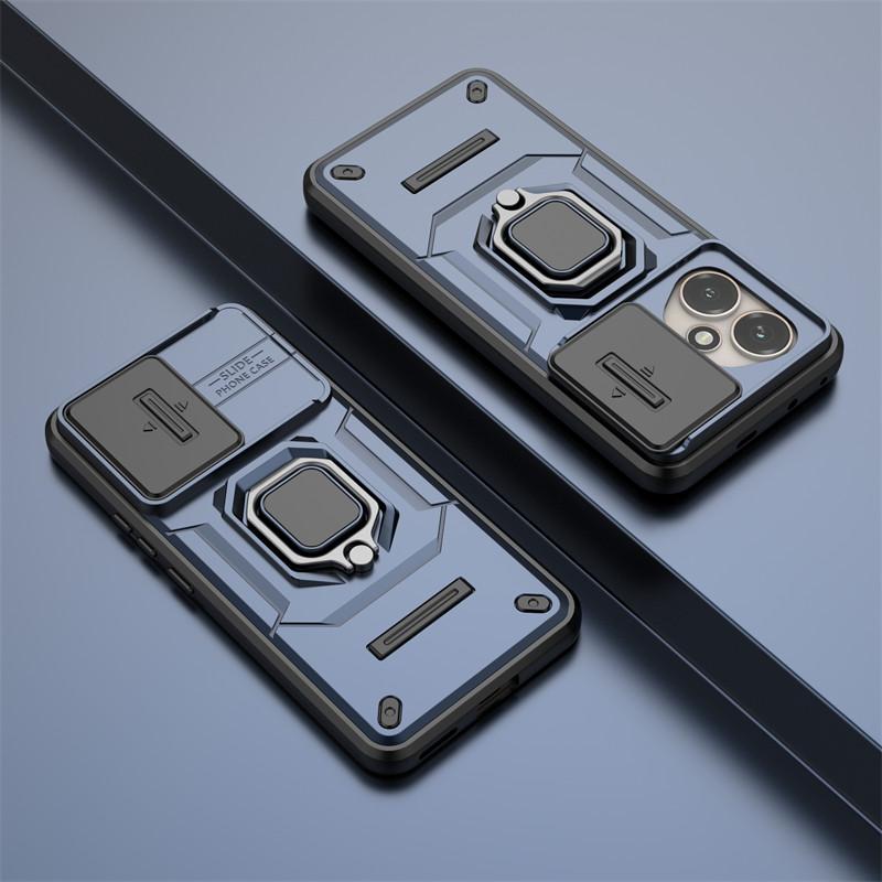 For Honor 400 Global Case Slide Camera Len Cases Honor 400 Global Cover Bumper Shockproof Armor PC Phone Cover Honor 400 Global