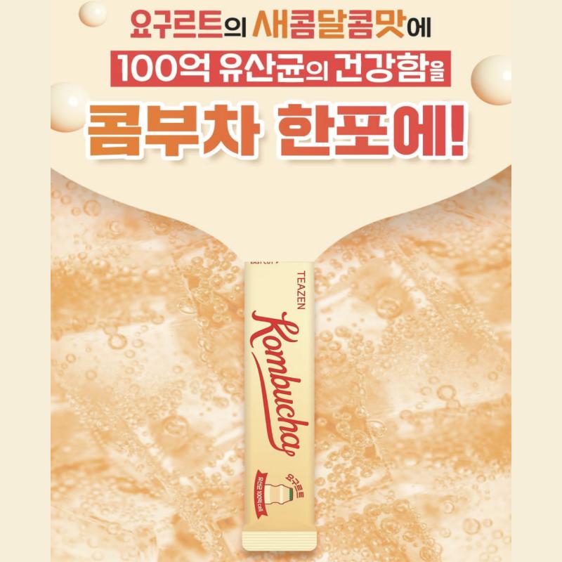 Teazen Kombucha Jogurt 150g (5g x 30 patyczków)