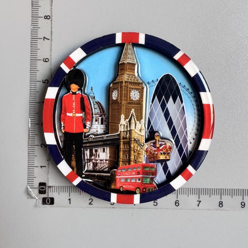 Anglia Autocolante Magnetice de Frigider Magneți de Frigider Britanici Regatul Unit Autobuz Londonez Big Ben Manchester Oxford Colecție Urs Cadou