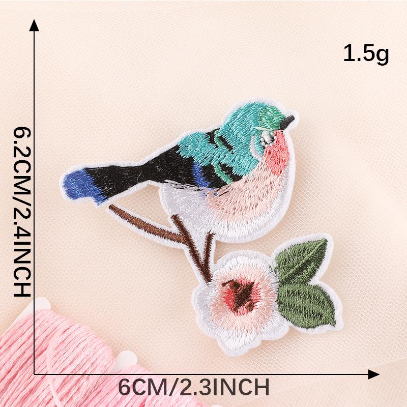 

Нашивки с изображением животных и птиц Duoku для одежды, обуви, головных уборов и аксессуаров для багажа.