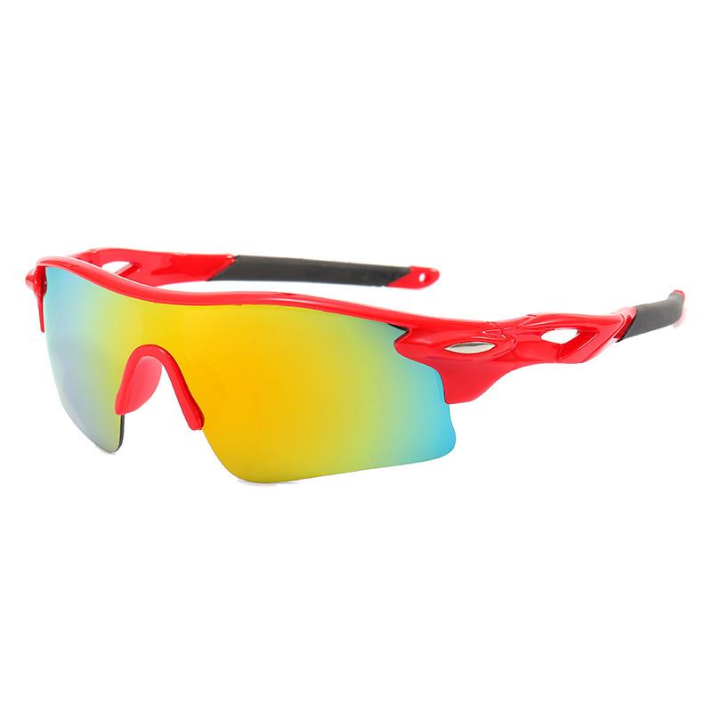 Kids Cycling Glasses Uv Protection Boys Sports Women'S Sunglasses Roller Skating Speed Skating Night Cycling Goggles
