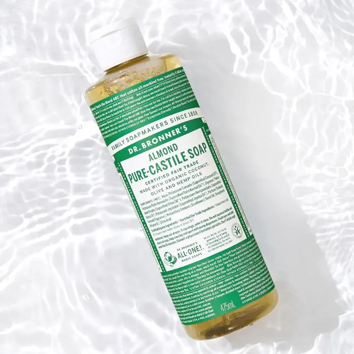 [Face & Body Cleanser]_Almond Pure Castile Soap 475ml