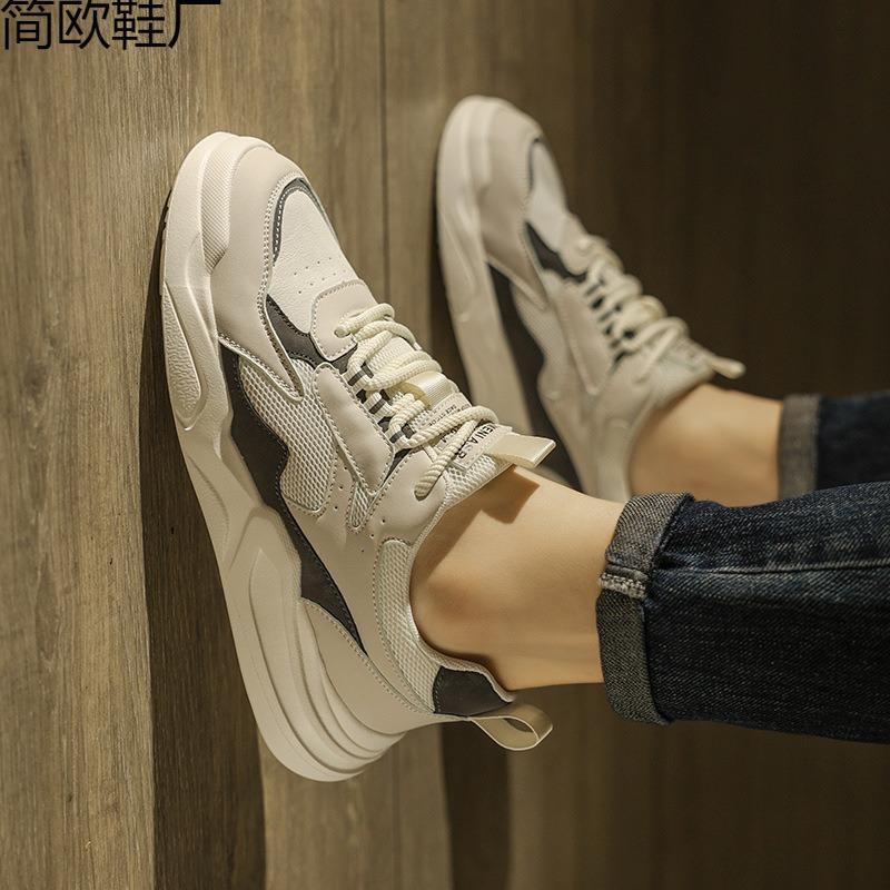 Men's shoes new summer mesh breathable versatile casual sports board shoes young and young niche versatile high