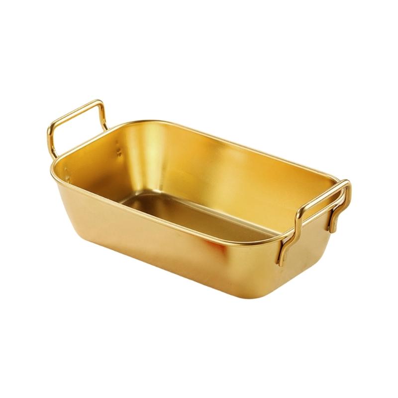 Multifunctional Stainless Steel Toddler Plates Set for Kids, Durable Metal Dinnerware, Safe for Oven and Dishwasher Use