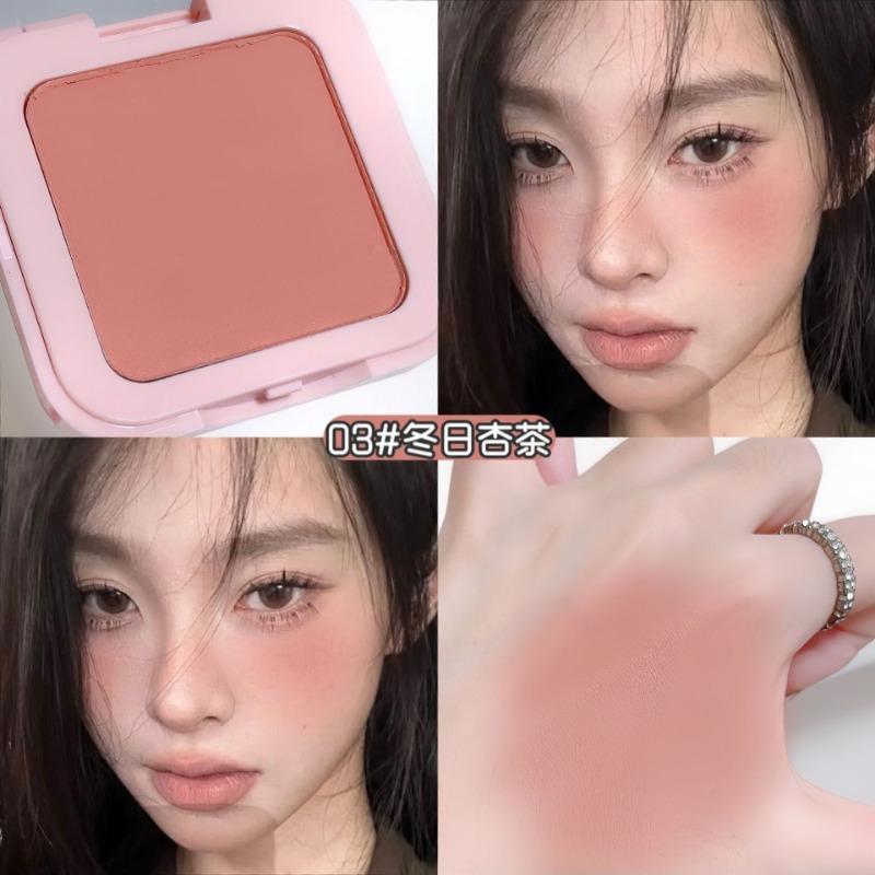 Lameila Blush Cream Dating Atmosphere Autumn Winter Milk Orange Shimmer Blush
