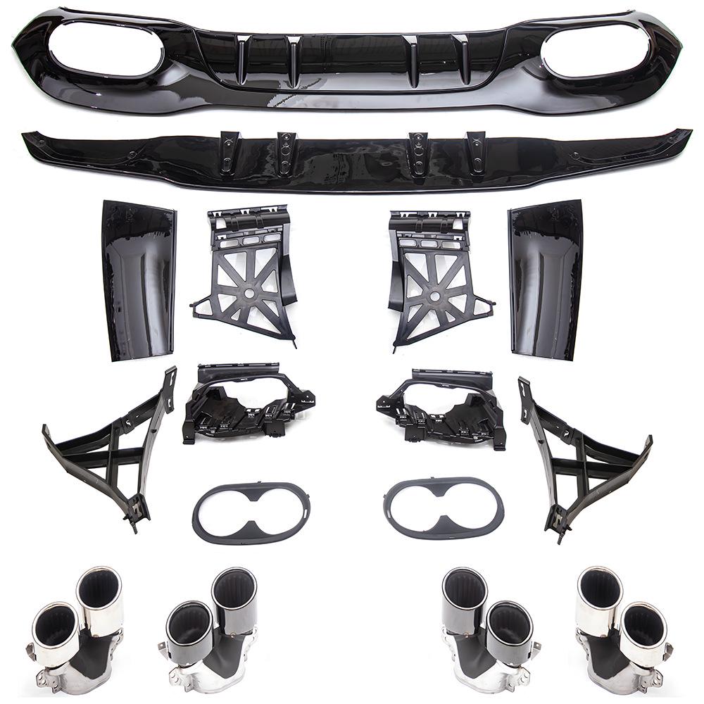 A35/A45 Rear Diffuser Tailpipe for Mercedes-Benz A-Class 2019+ W177