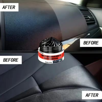 Car Exterior and Interior Kit Refurbishment Wax, Anti-aging Maintenance Wax, Updating and Restoring New Car Appearance