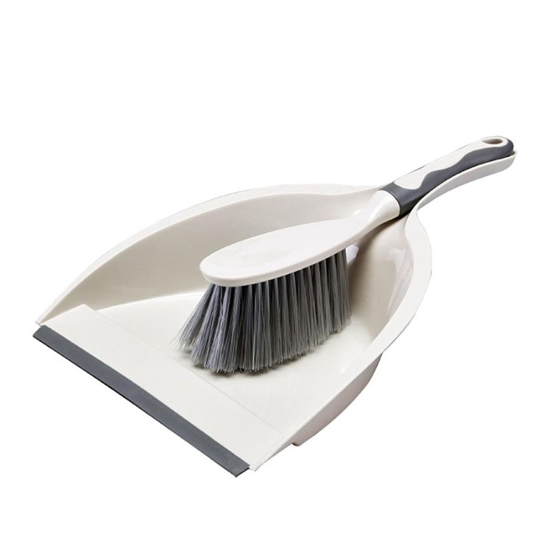 M-Modern-Dust Pan And Brush Set With Handle - Portable Hand Broom And Dustpan Set Combo - Small Broom And Dustpan Set Indoor Dur