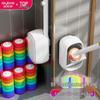 Jia Bang Shou Disposable Wall-Mounted Toilet Brush Set
