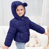 Toddler Winter Coats Hooded Infants Fleece Jacket Thickened Jacket for Baby Girls
