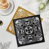 Foulard Multiuso con Stampa Teschio per Street Dance Copricapo con Stampa Digitale per Attività all'Aperto Ciclismo Escursionismo Foulard