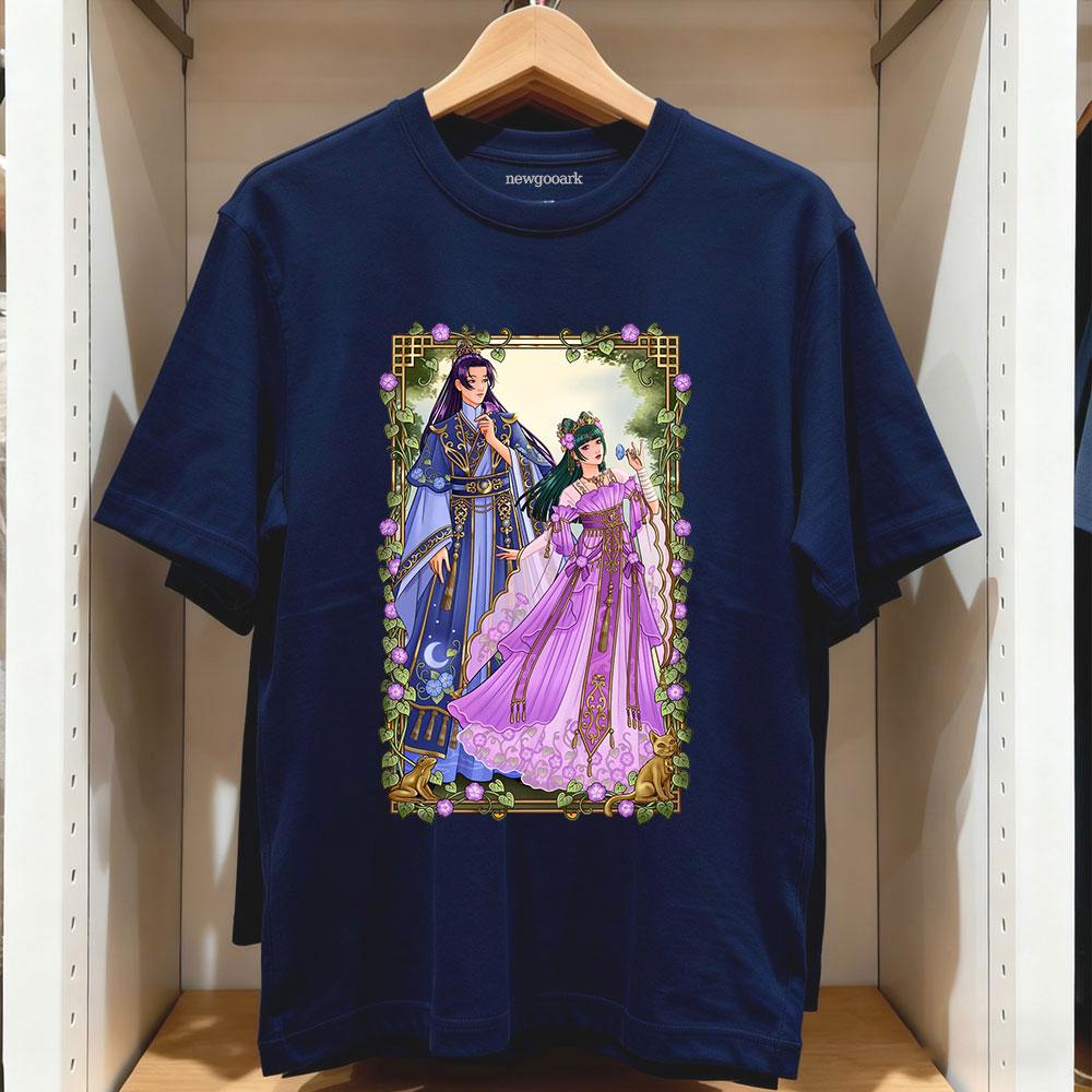 

The Apothecary Diaries maomao and jinshi Anime Classic TShirt Anime Women Unisex Vintage graphic t shirts Cotton Oneck Adult Tee S