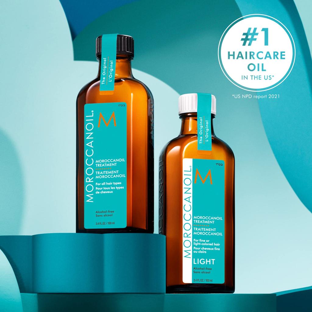 [MOROCCANOIL Official Store] Moroccanoil Treatment Light 100ml (Argan Oil Hair Oil) Leave-in Treatment for Styling/Men and Women