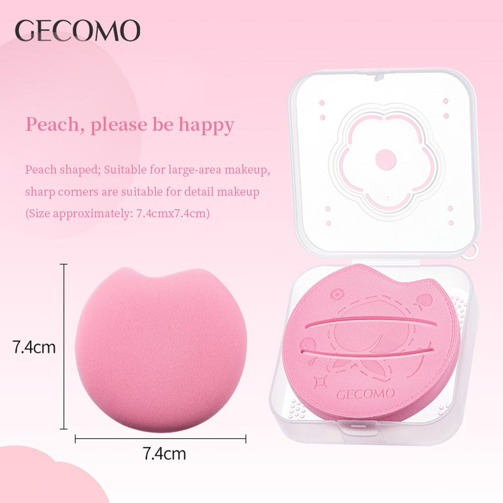 Houppette à Poudre de Maquillage Ceative Éponge à Double Usage Humide et Sec Éponge Épaisse Douce & Douce pour la Peau Houppette de Beauté Outil de Maquillage Mignon