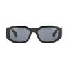 Versace Fashion trend acetate fiber irregular sunglasses same 0VE4361000GB187-Black 55 Asian version: OVE4361F-GB1/87