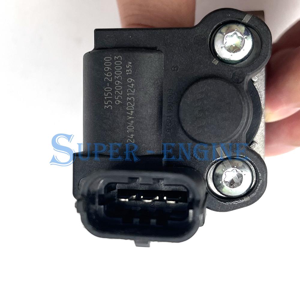 35150-26900 1PCS New Idle Air Control Valve for 2005-2011 Hyundai Accent Kia Rio 1.6L OEM 3515026900