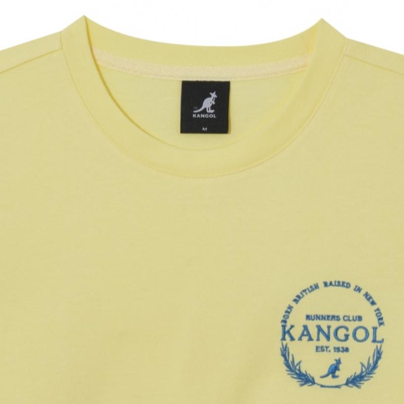 KANGOL Women S Laurel ShorT Sleeve T ShirT 2799 Lemon