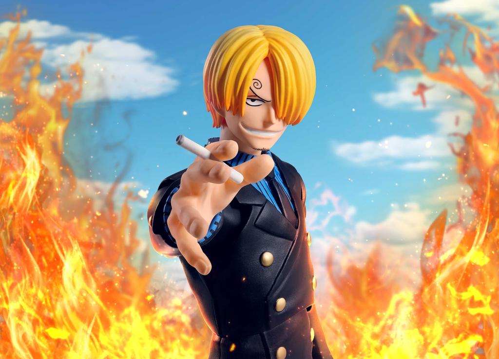 TAMASHII NATIONS ONE PIECE Sanji Dawn of Adventure Approximately 155mm PVC ABS Painted Movable Figure S.H.Figuarts - - &