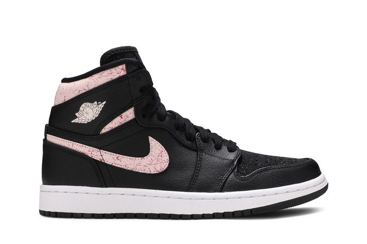 Jordan 1 Retro High Black Silt Red (Women's) Sneakers