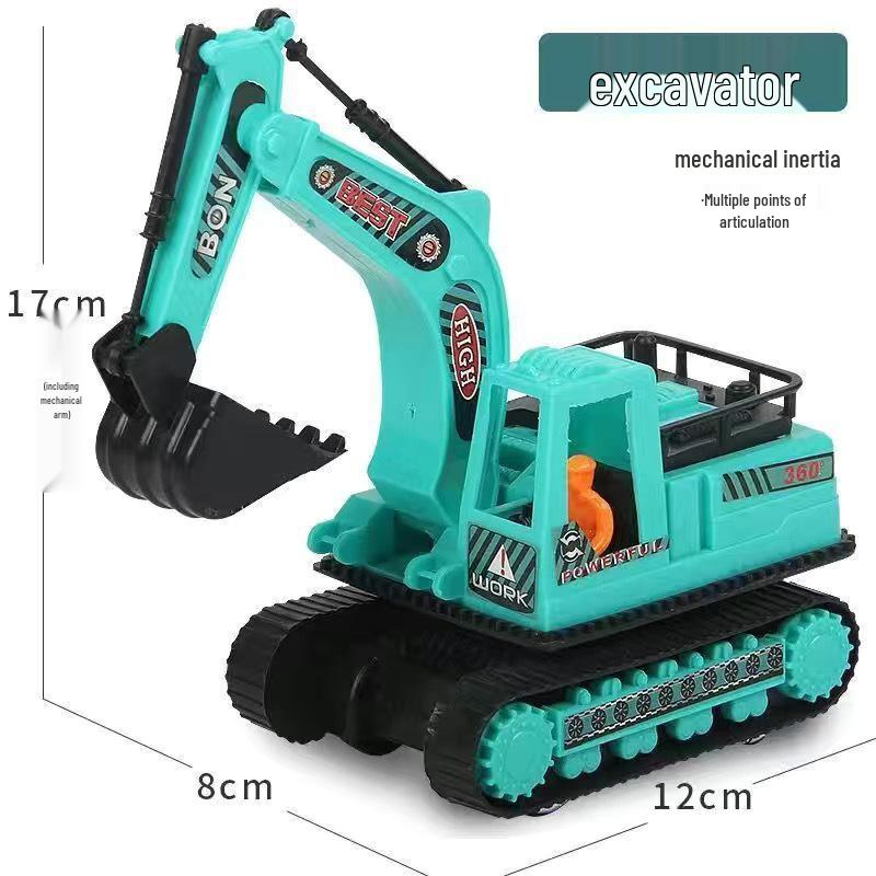 

Large Inertia Engineering Excavator Toy Simulation Model for Kids