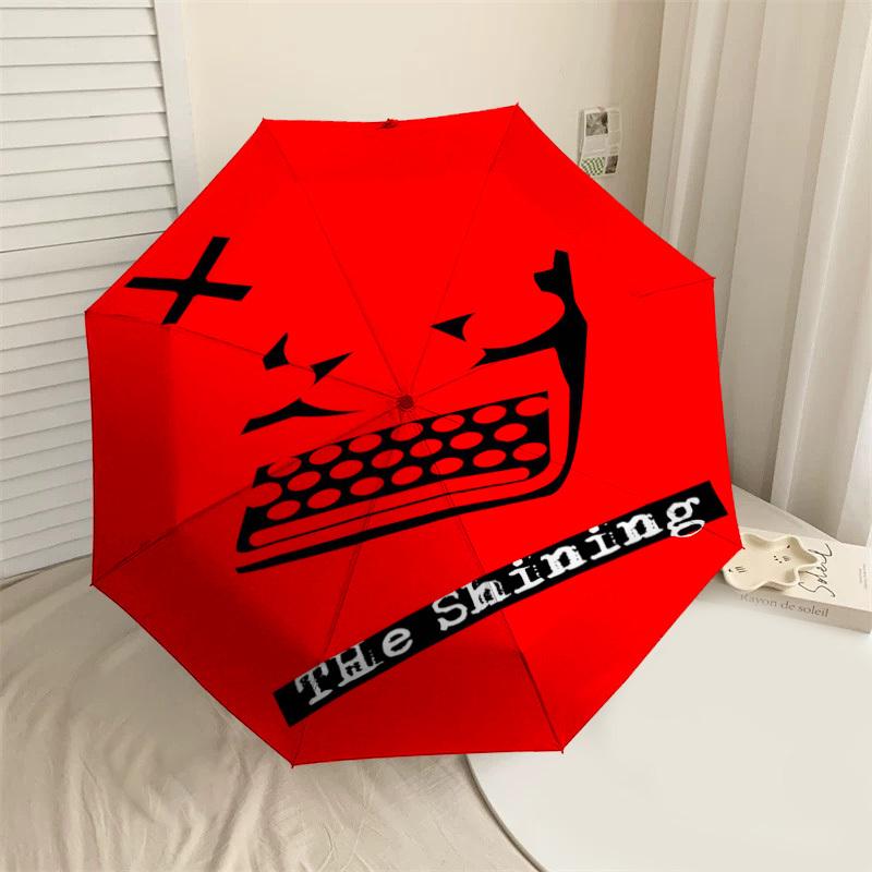 

1PC The Shining Umbrella-8-Rib Reinforced, Automatic Open, Lightweight & Durable-D2650
