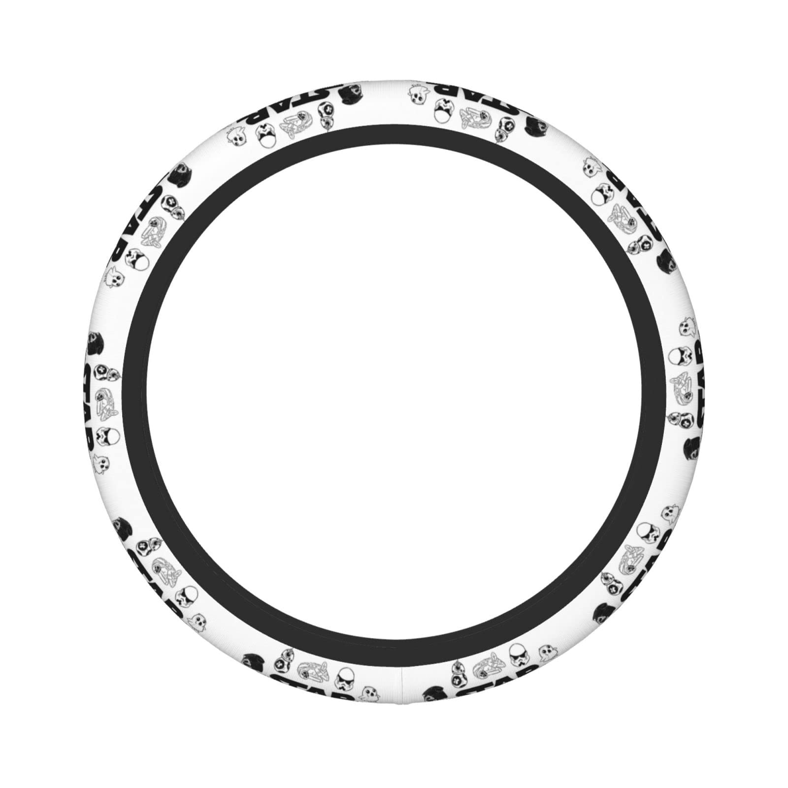 

Star Wars Steering Wheel Cover for Cars, Stylish, Anti-Slip, Stain Prevention, Comfortable to the чёрный