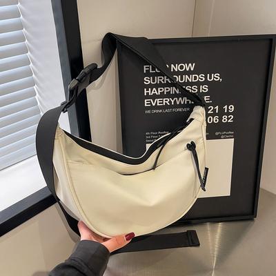 Large Capacity Crossbody Bag Women's Lightweight Commuter Sports Shoulder Bag