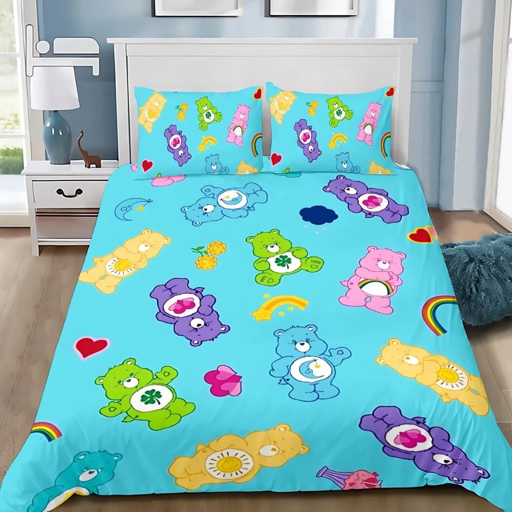 

Милый Пушистики Пододеяльник Наволочка Постельное Белье Комплект Взрослый Мальчик Девочка Украшение Спальни Детский Подарок Односпальный Двуспальный Большой Размер 100x135cm