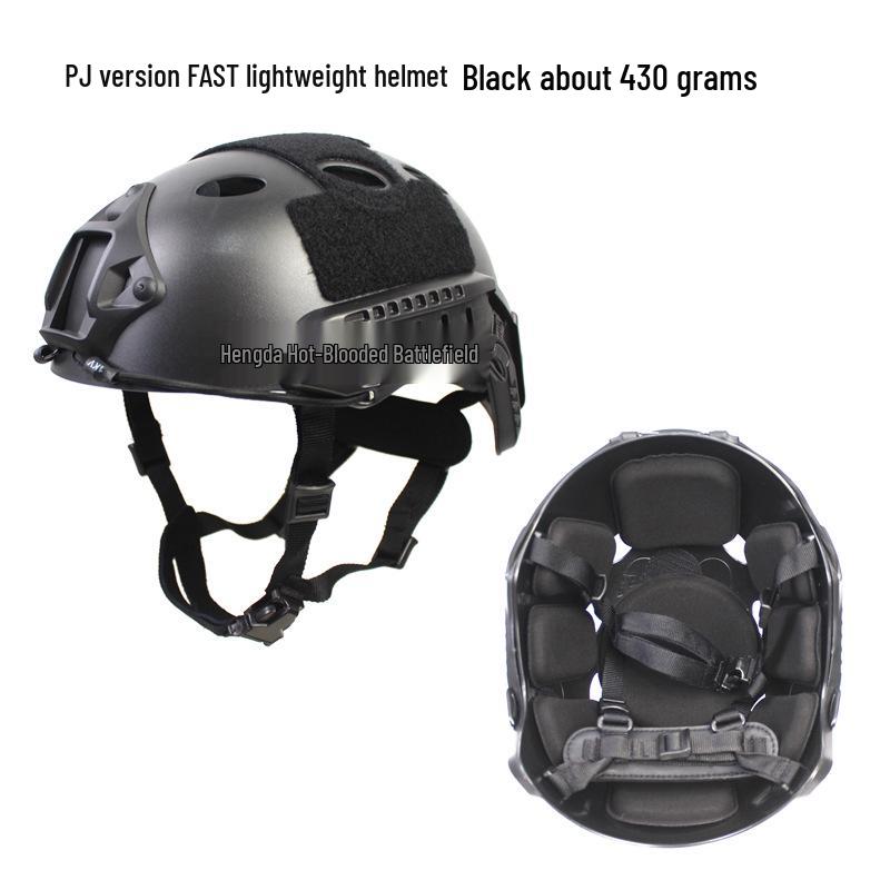 FAST Lightweight Tactical Helmet with Military Suspension - 430g Outdoor Wargame Equipment