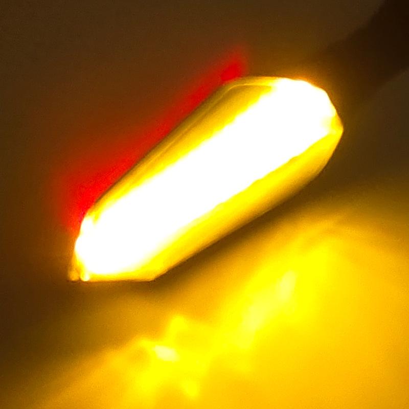 Dual-Color LED Sequential Turn Signals for Electric Motorcycles