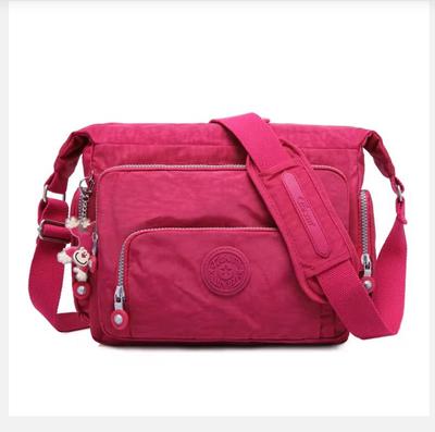 High Quality A4 Men Women Shoulder Messenger Bag Cross Body Large Capacity Purse Waterproof Lightweight Blue Purple Red M1304