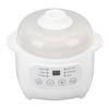 Electric Stew Cooker with Steam Basket Timer Pre Settings Automatic Ceramic Electric Stew Pot for