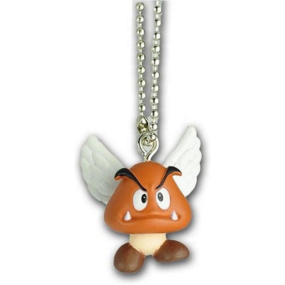 Mario Super Mario Wii enemy letter Col. 2 keychain-flying Goomba