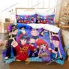 Fashion 3D Print Anime Bed Sheet Ranma 1/2 Bedding Set Single Twin Full Queen King Size Bed Set Adult Kid Bedroom Duvetcover9639