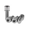 Titanium Ti Bolt M7 x 20mm Allen Head with Washers Bike Scewrs Pack of 4