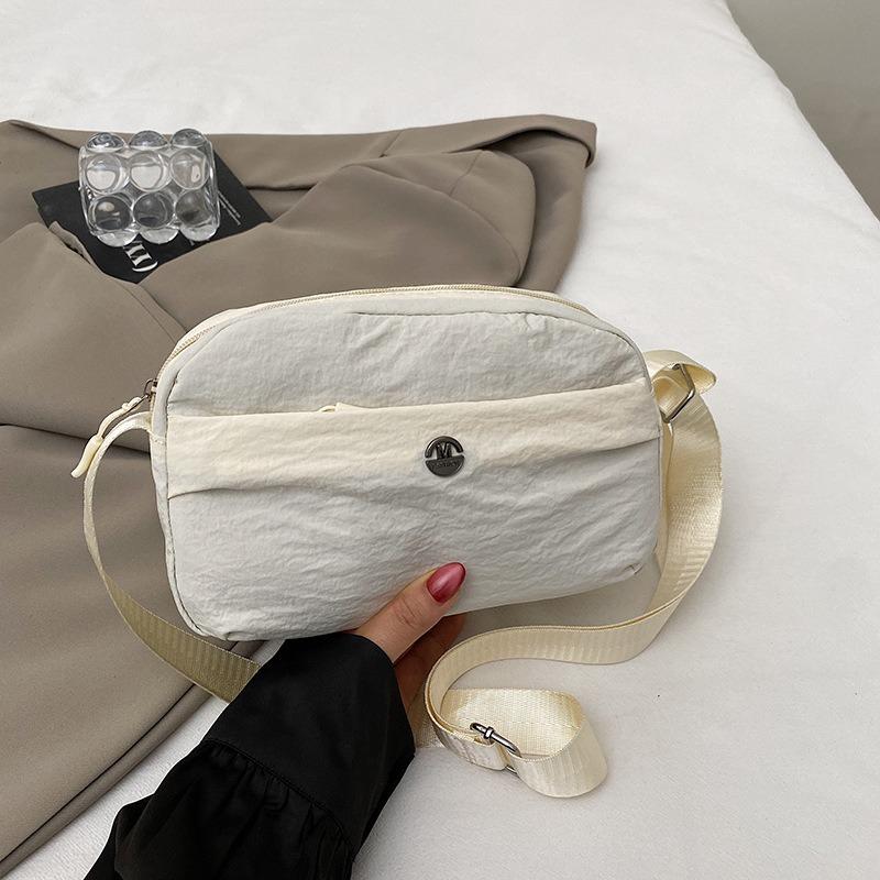 Bag Women's Premium Sense Large Capacity Shoulder Crossbody Women's Bag New Versatile Lightweight Composite Cloth Small Square Bag