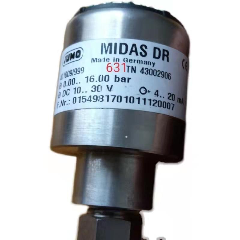 German Sensor JUMO MIDAS DR 40 1009/999 Rack Mount Pressure Transmitter